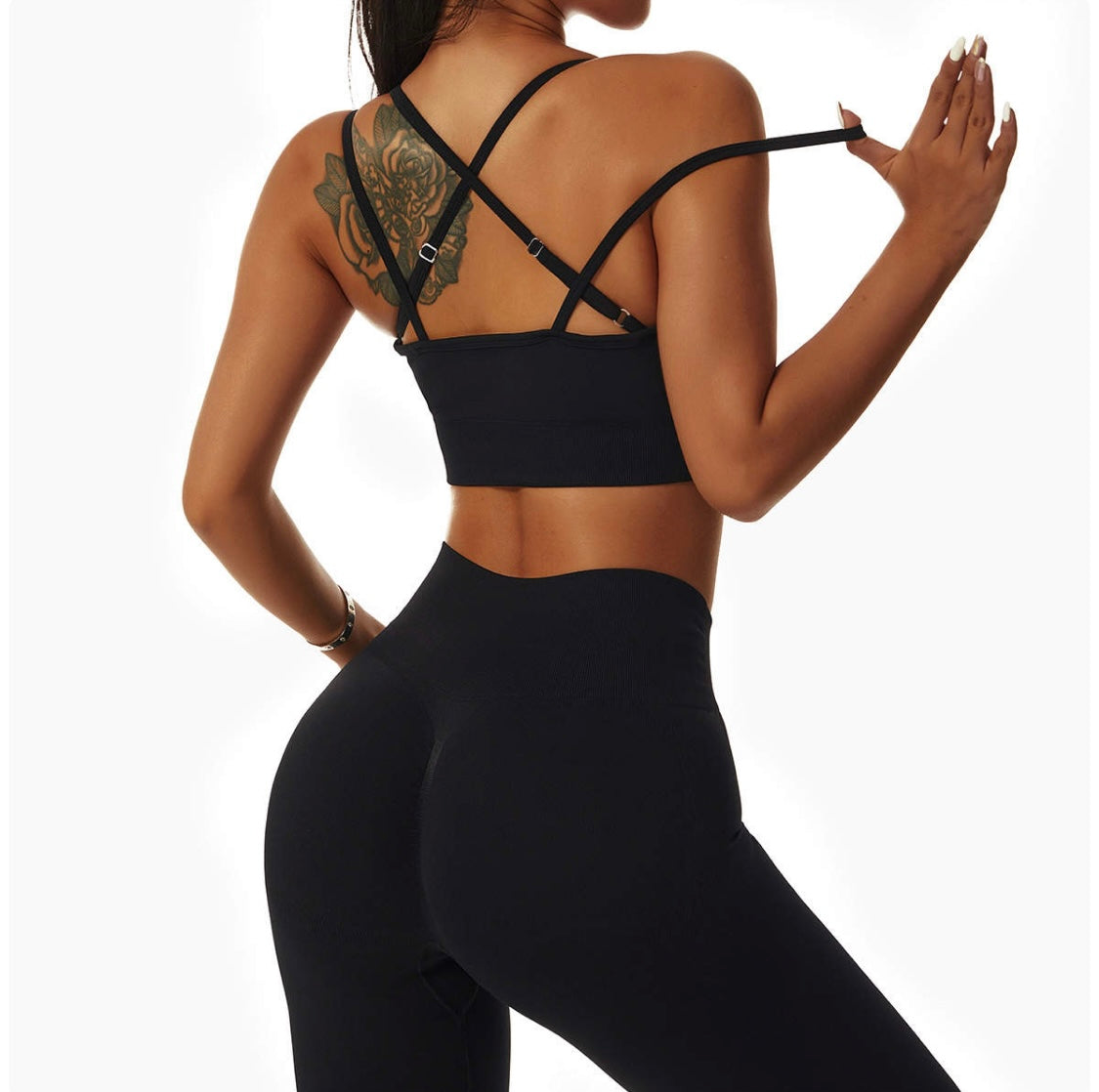 Savage-Full top and bottom set leggings.